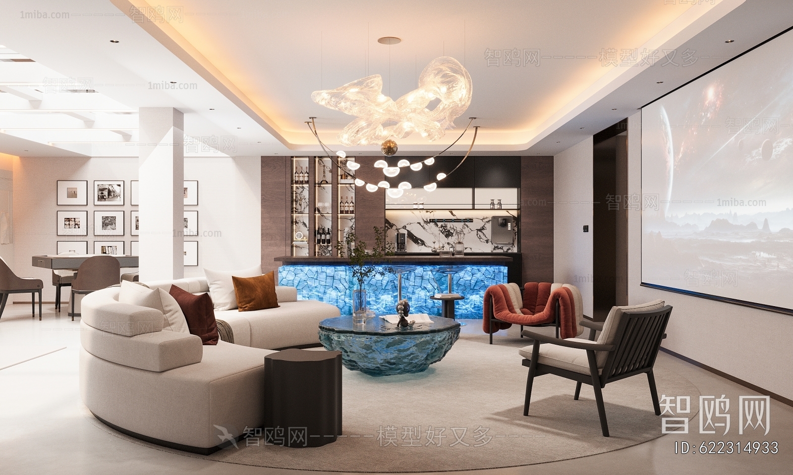 Modern A Living Room