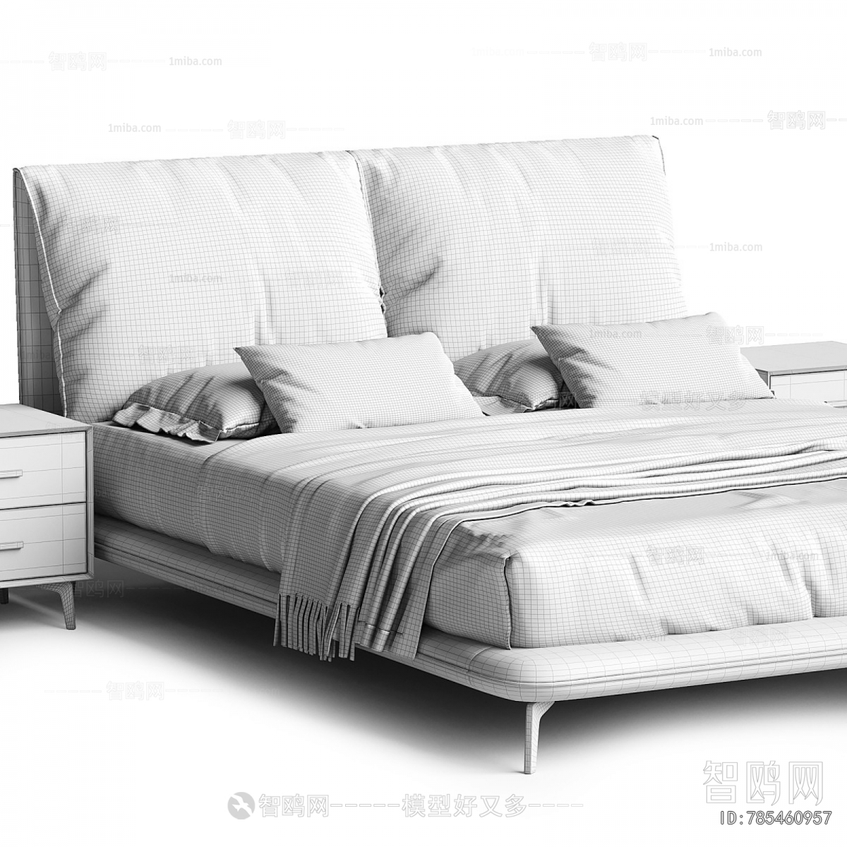 Modern Double Bed