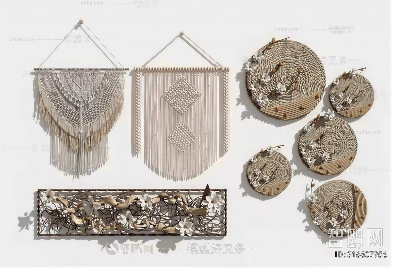 Wabi-sabi Style Wall Decoration