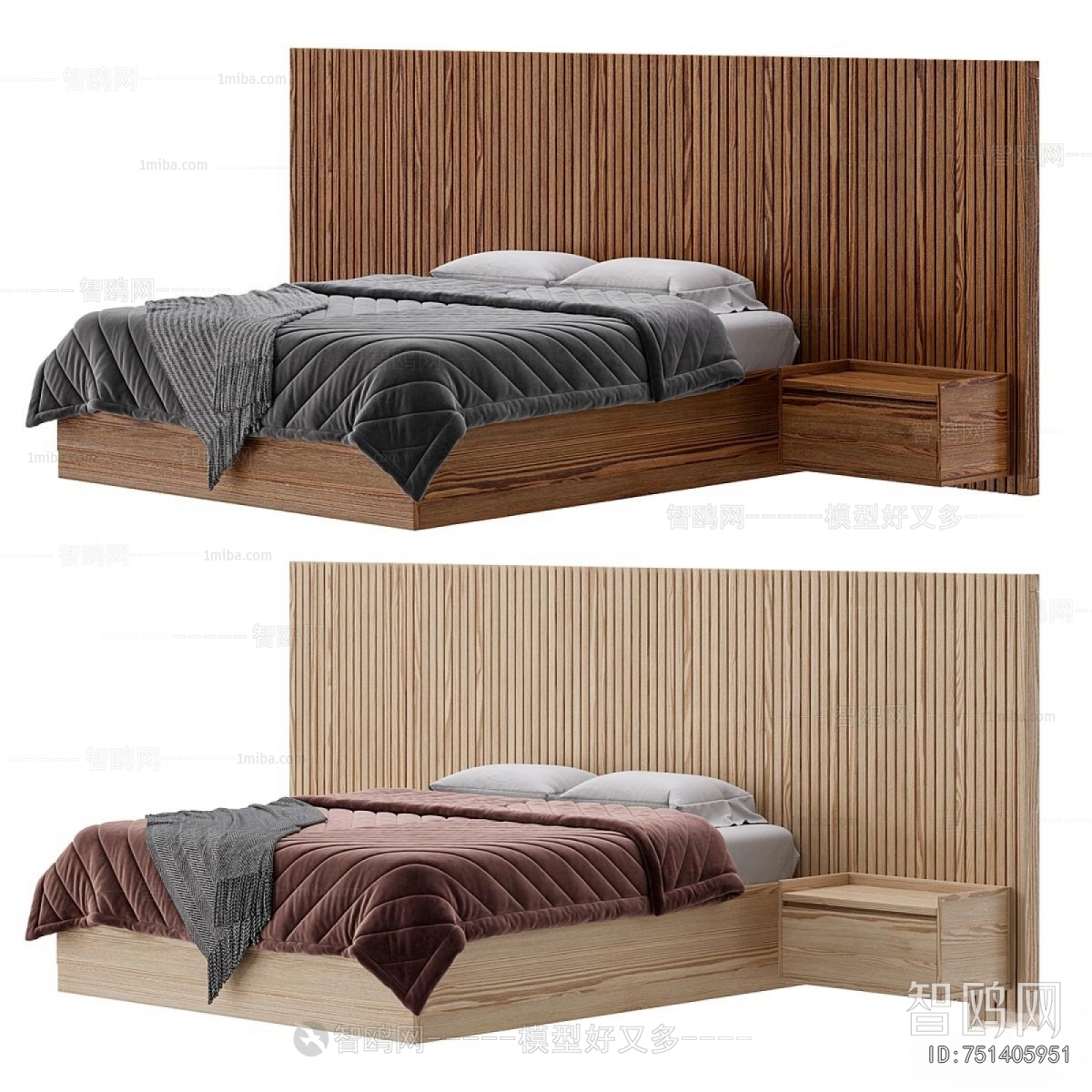 Modern Double Bed