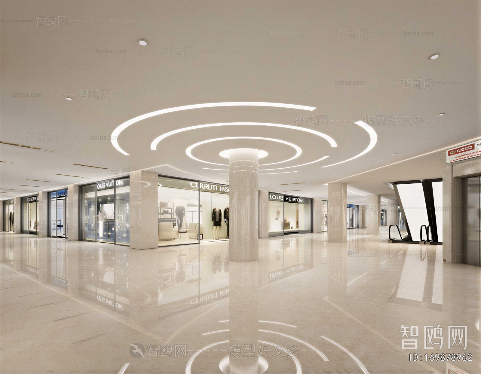 Modern Shopping Mall