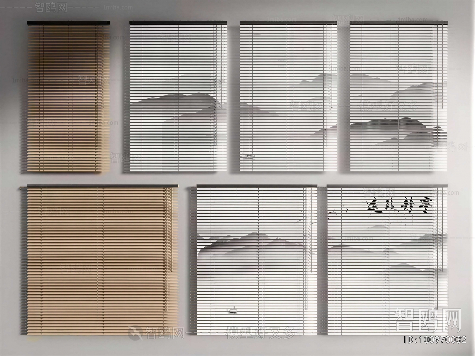 New Chinese Style Venetian Blinds