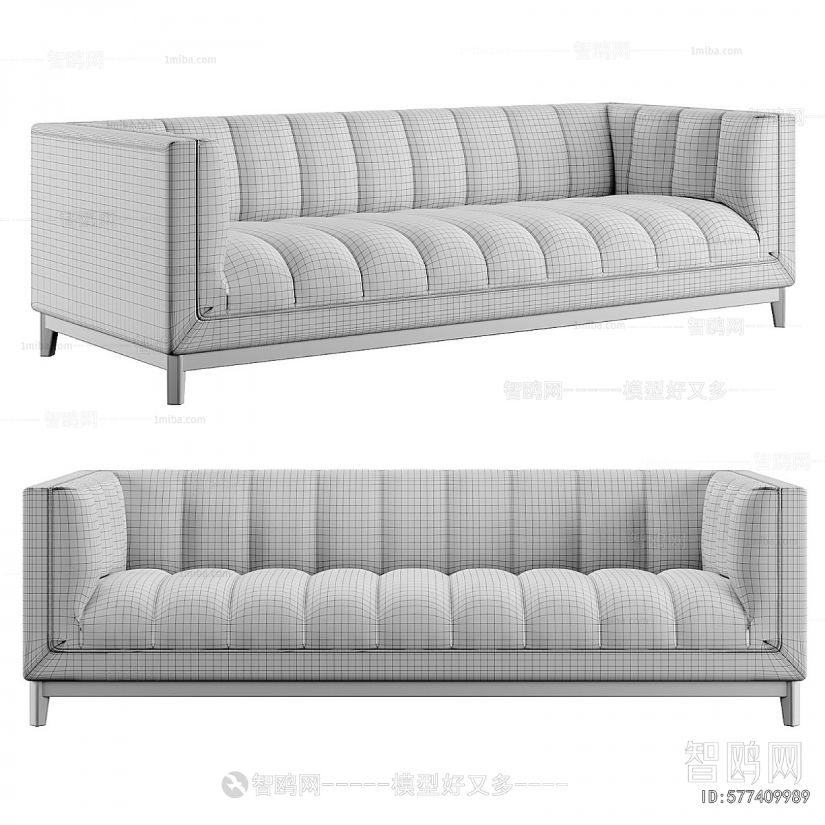 Modern Three-seat Sofa