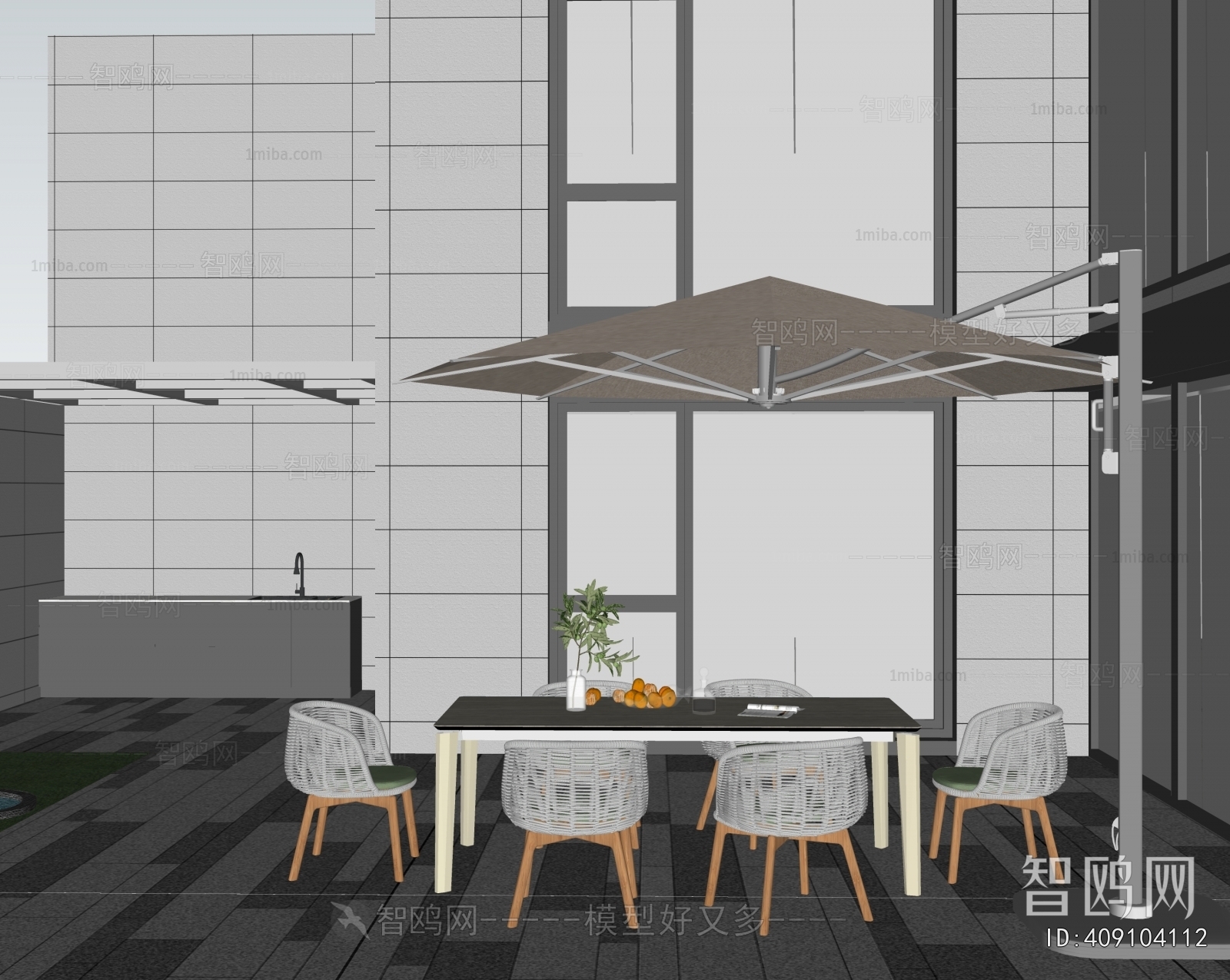 Modern Leisure Table And Chair