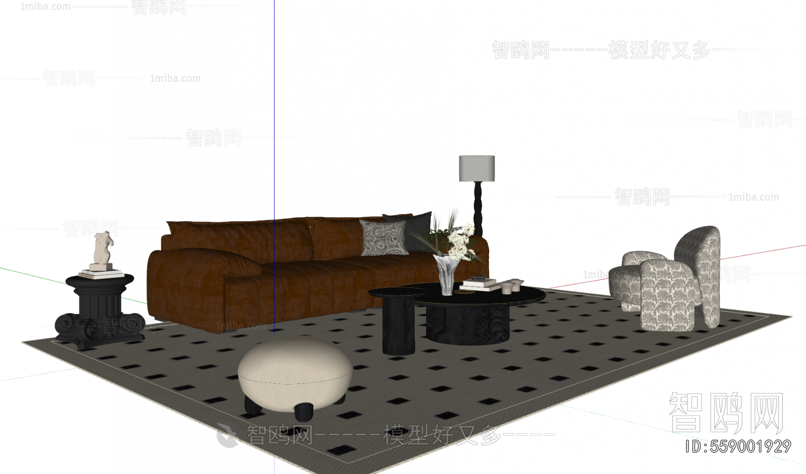 French Style Sofa Combination