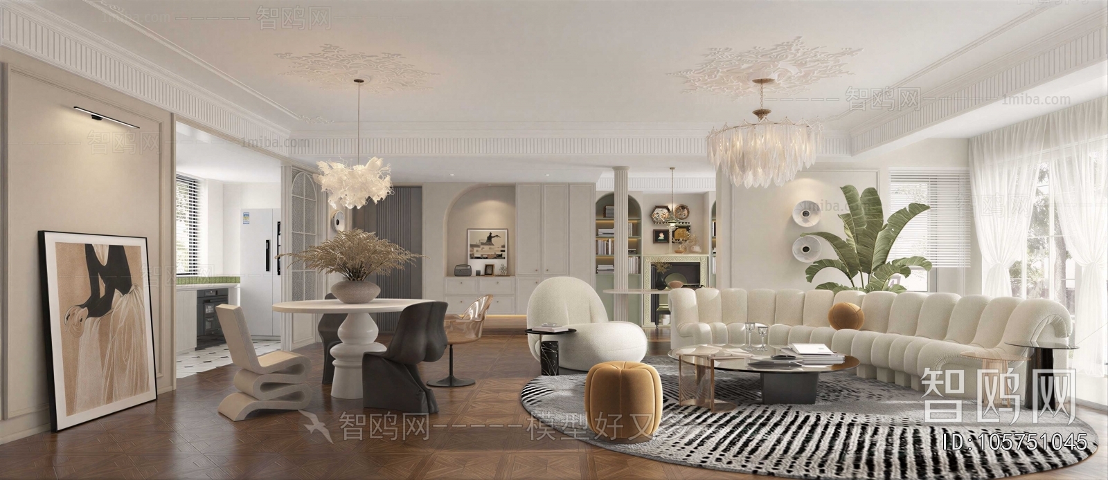 French Style A Living Room