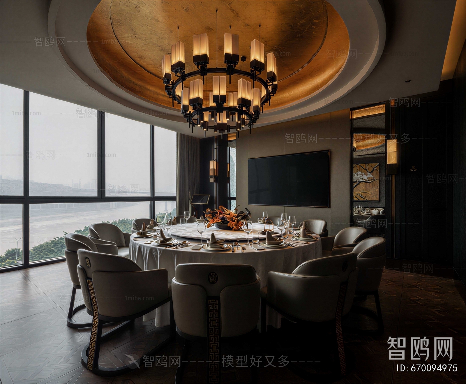 New Chinese Style Restaurant Box