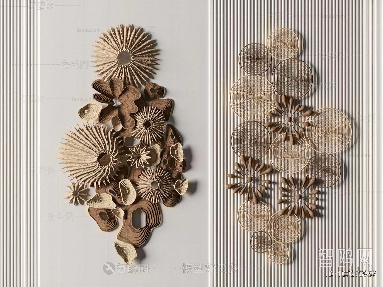 Wabi-sabi Style Wall Decoration