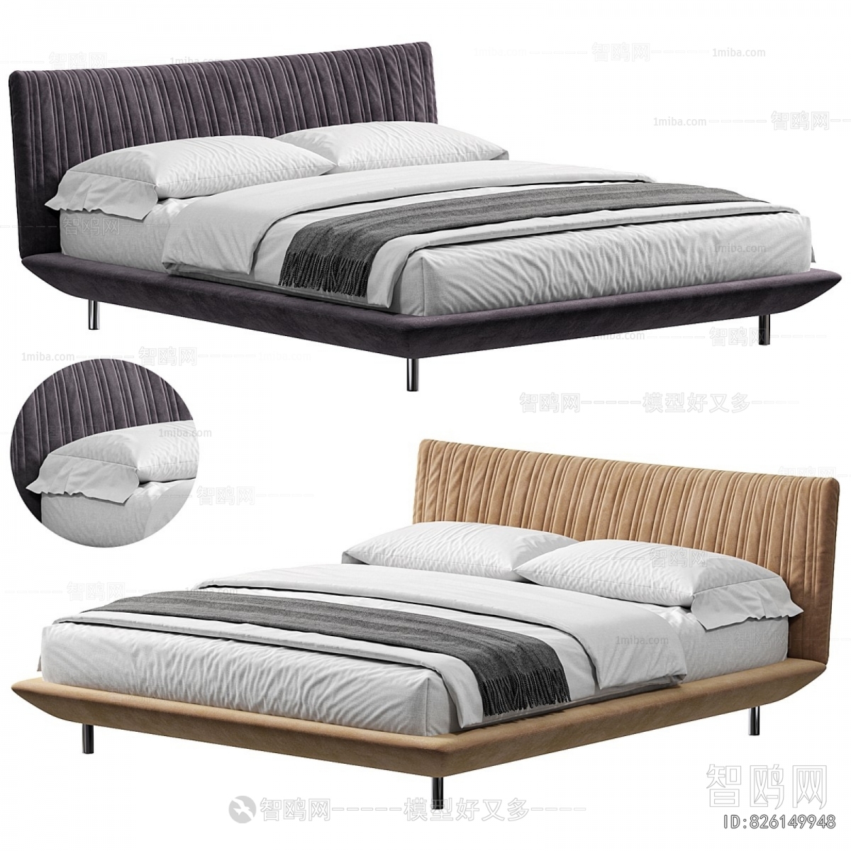 Modern Double Bed
