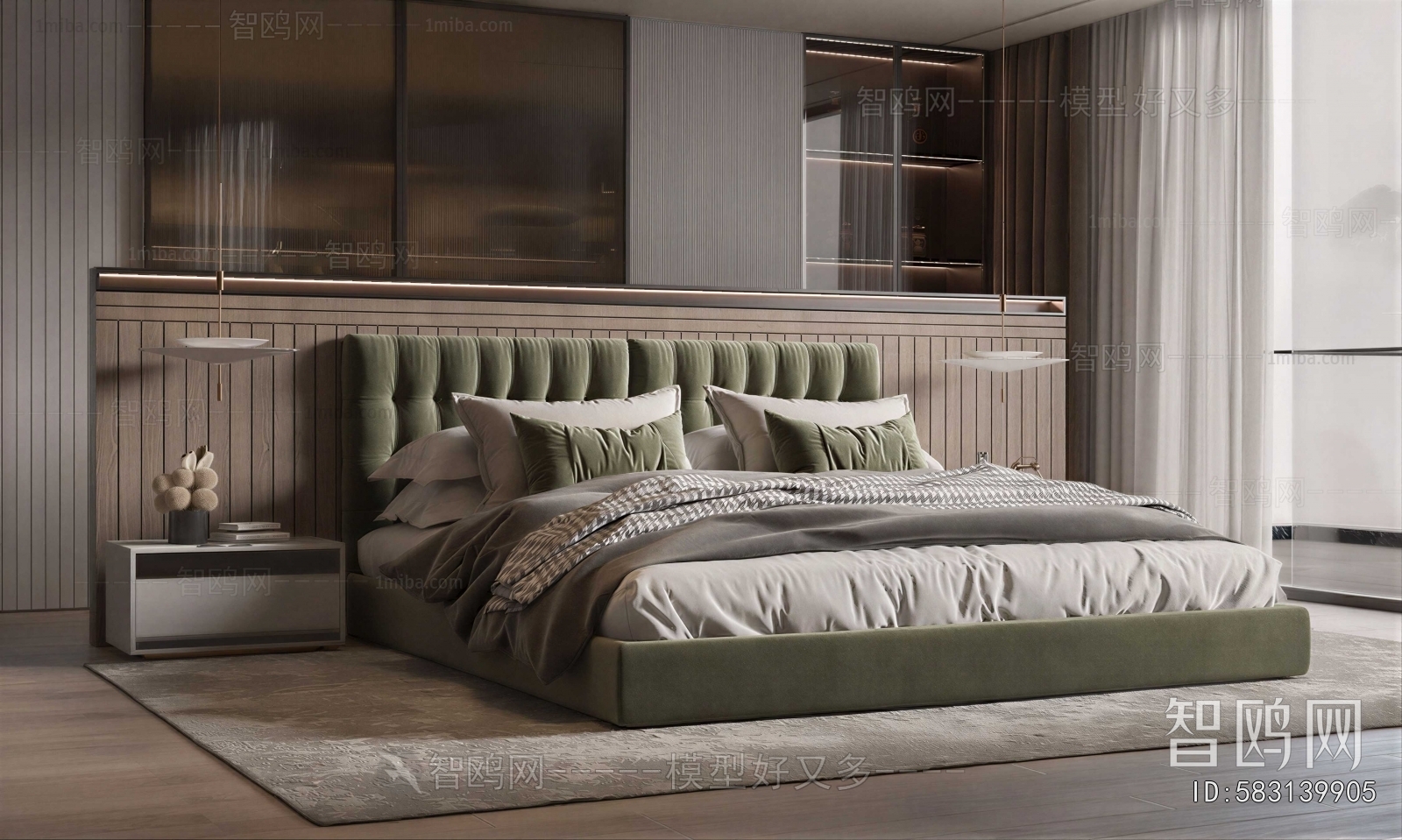 Modern Double Bed