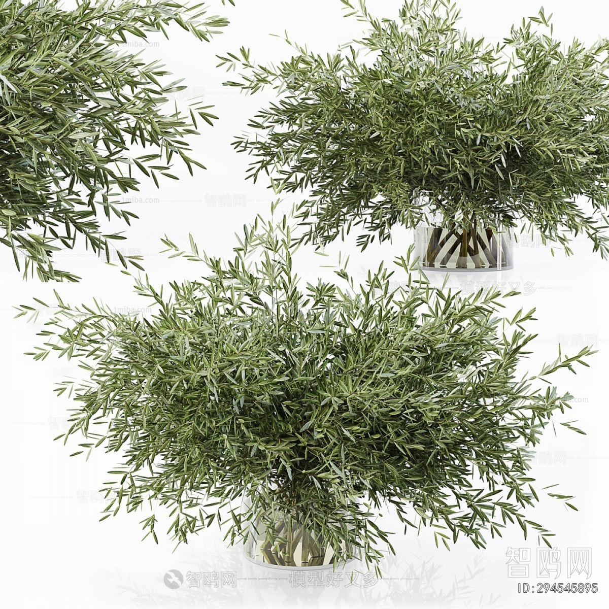 Modern Aquatic Green Plant