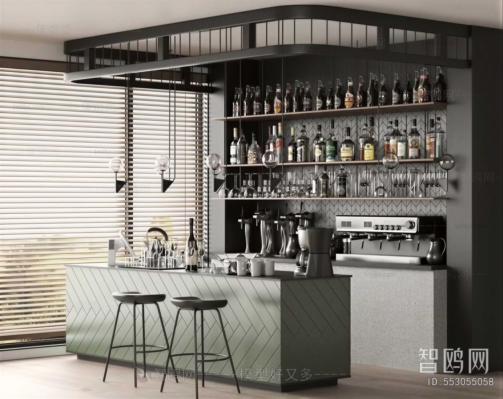Modern Counter Bar