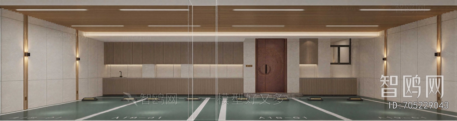 Modern Underground Garage