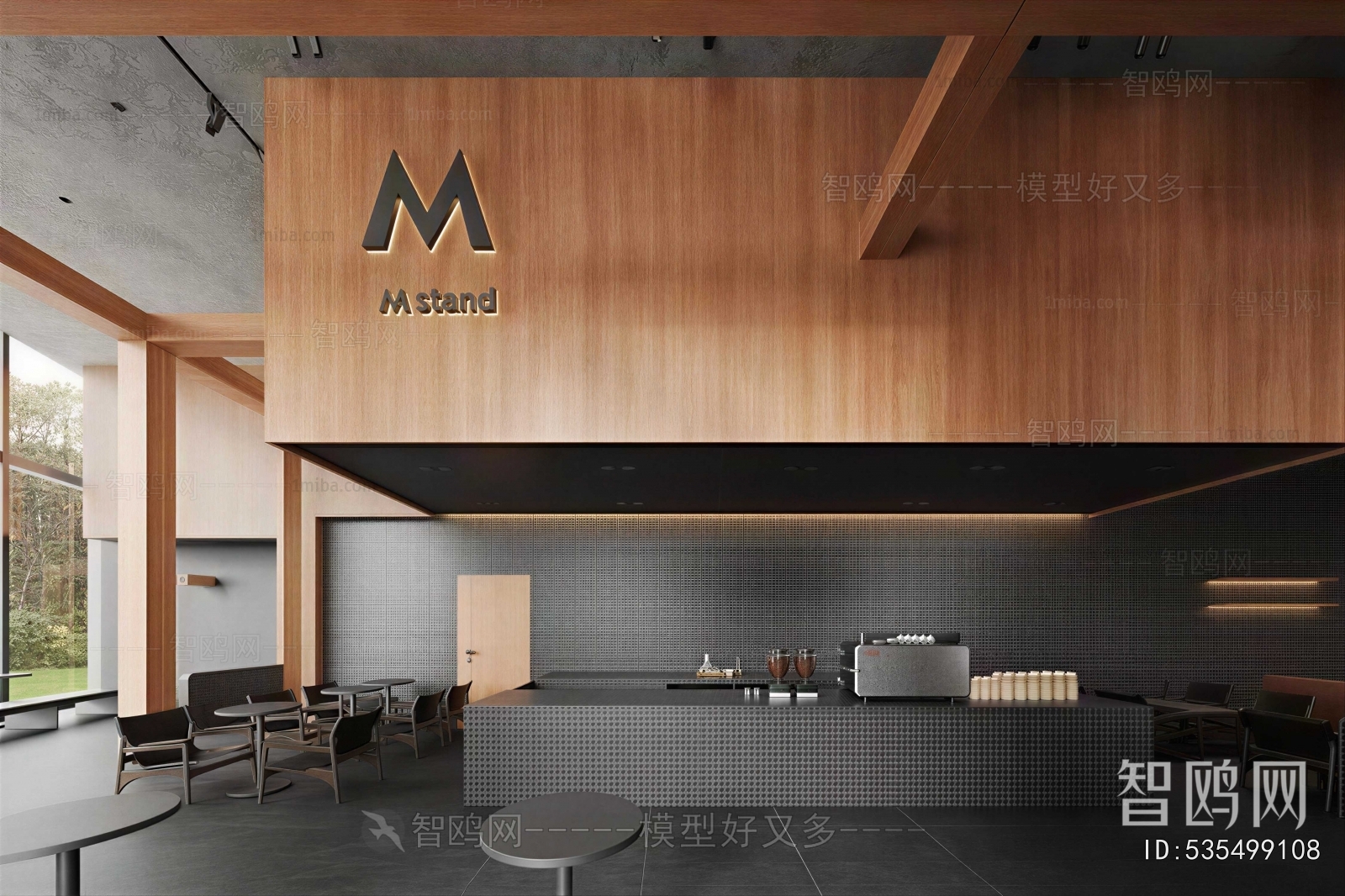 Industrial Style Cafe