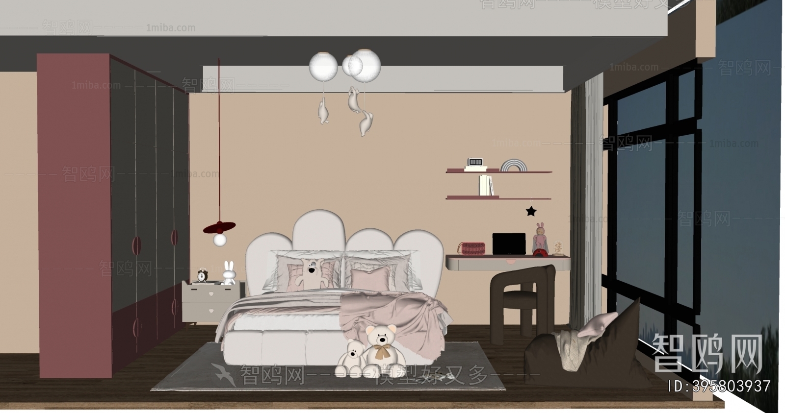 Modern Girl's Room Daughter's Room