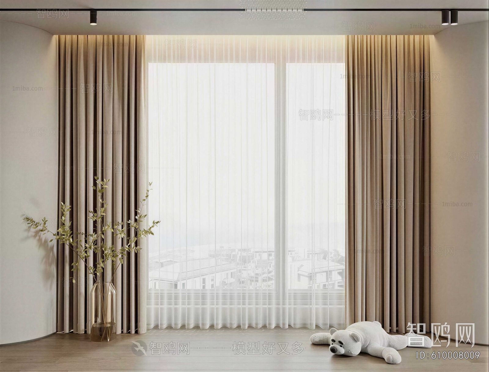 Modern The Curtain