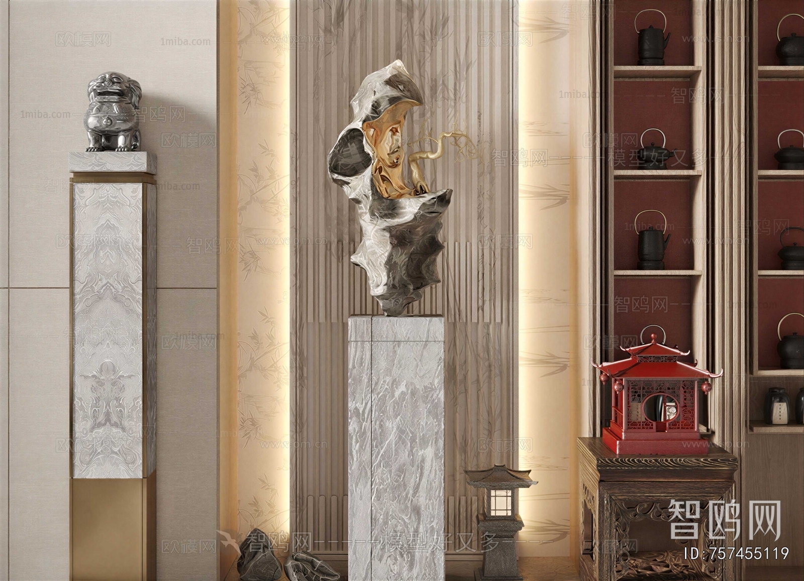 New Chinese Style Sculpture