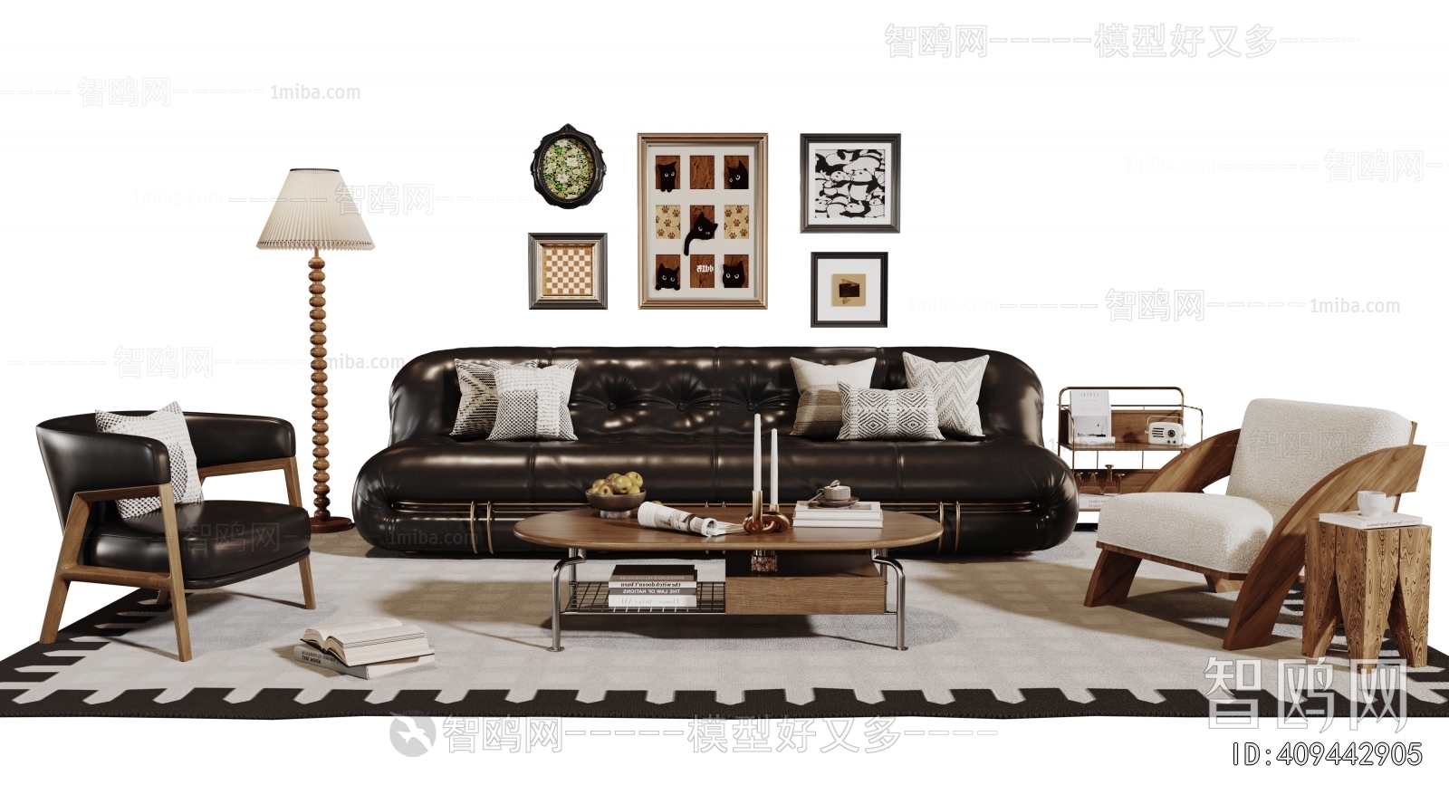 French Style Sofa Combination