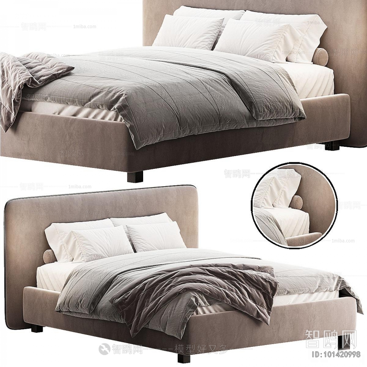 Modern Double Bed