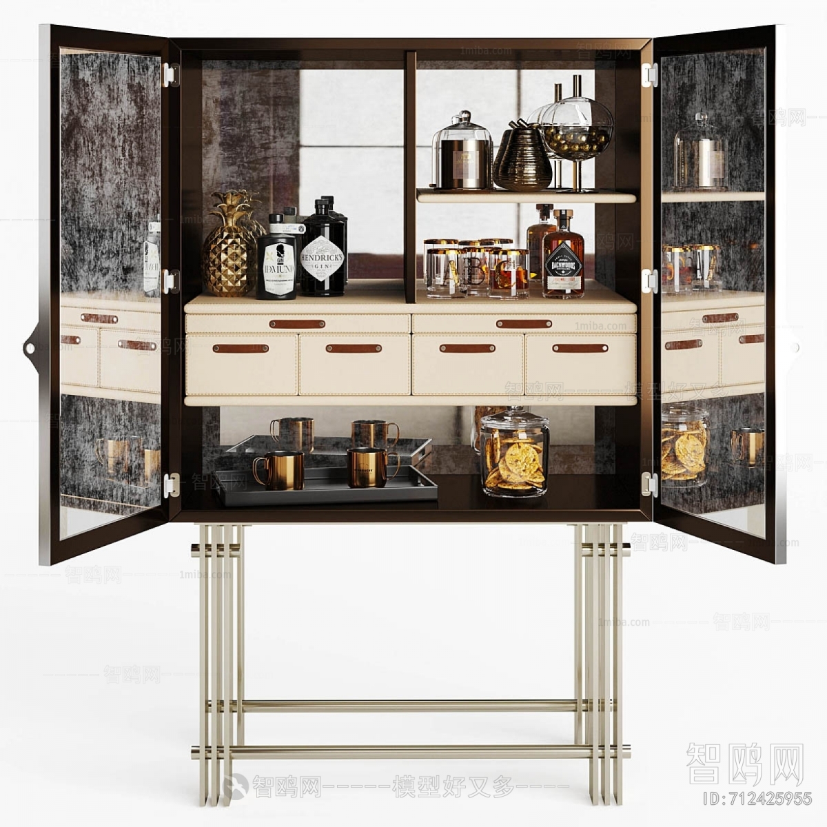 Modern Wine Cabinet
