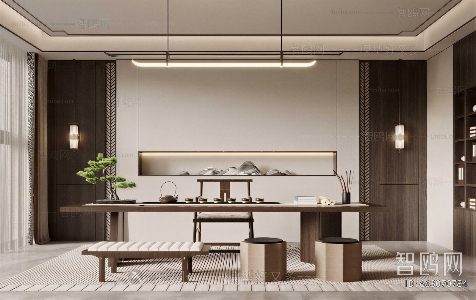 New Chinese Style Tea House