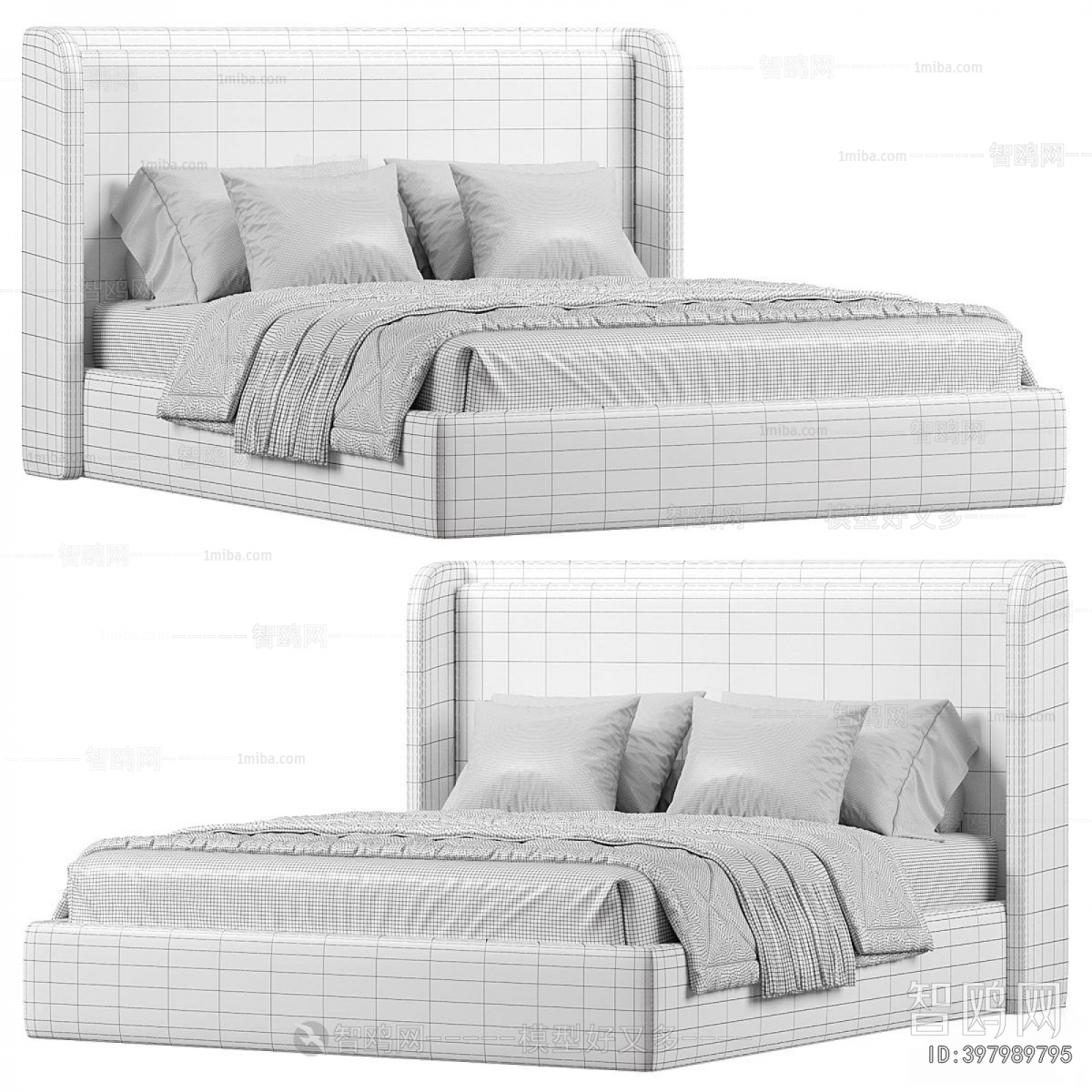 Modern Double Bed