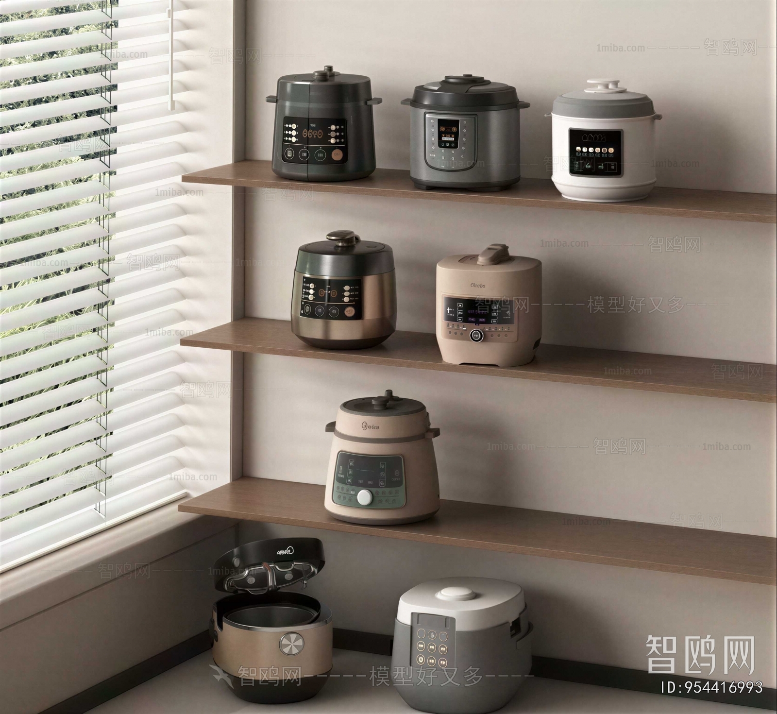 Modern Electric Kitchen Appliances