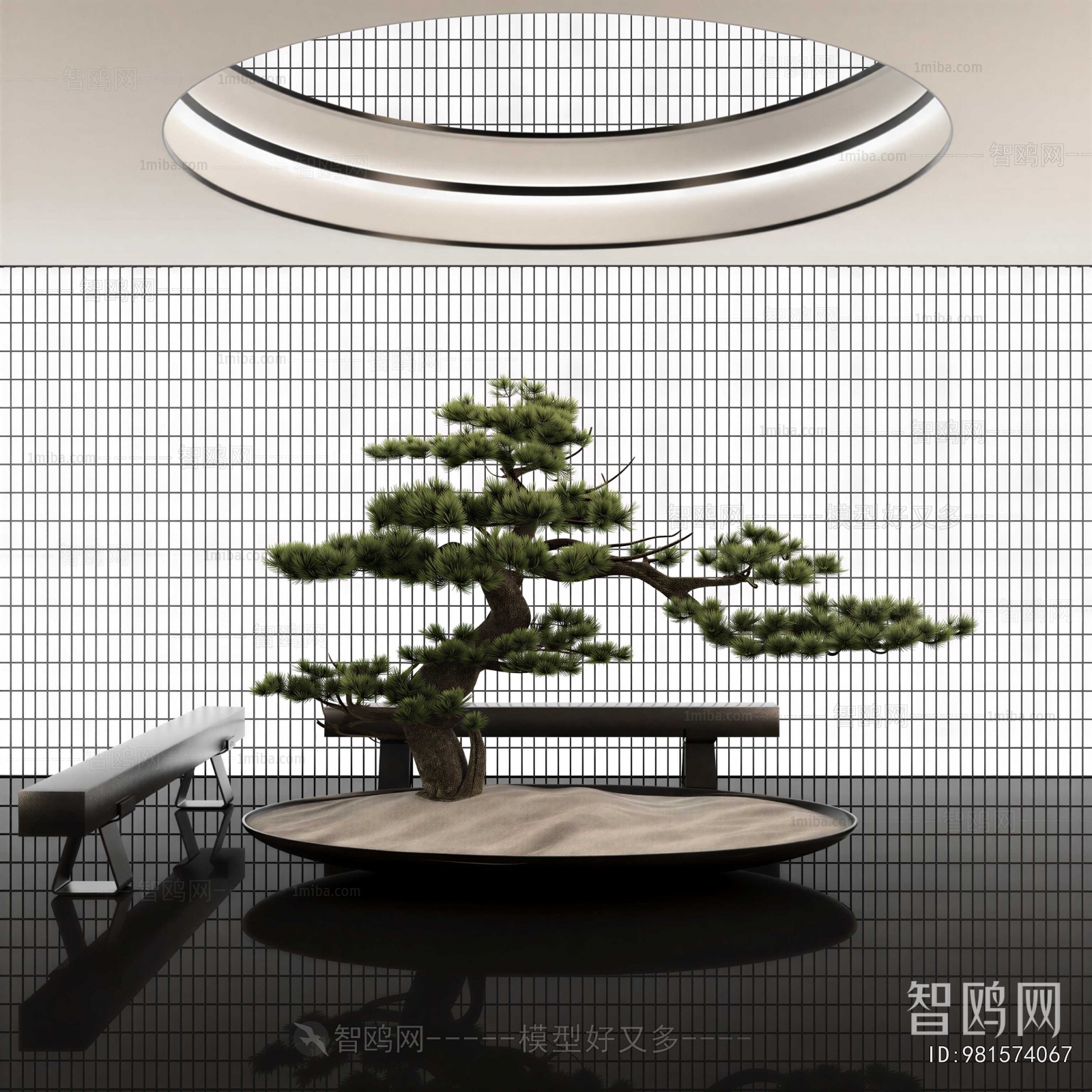 New Chinese Style Plant Landscaping