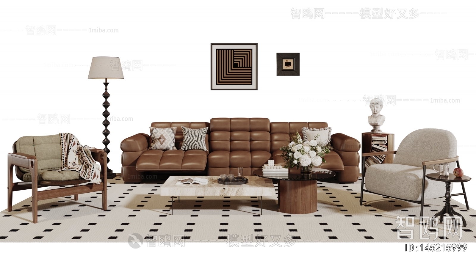French Style Sofa Combination