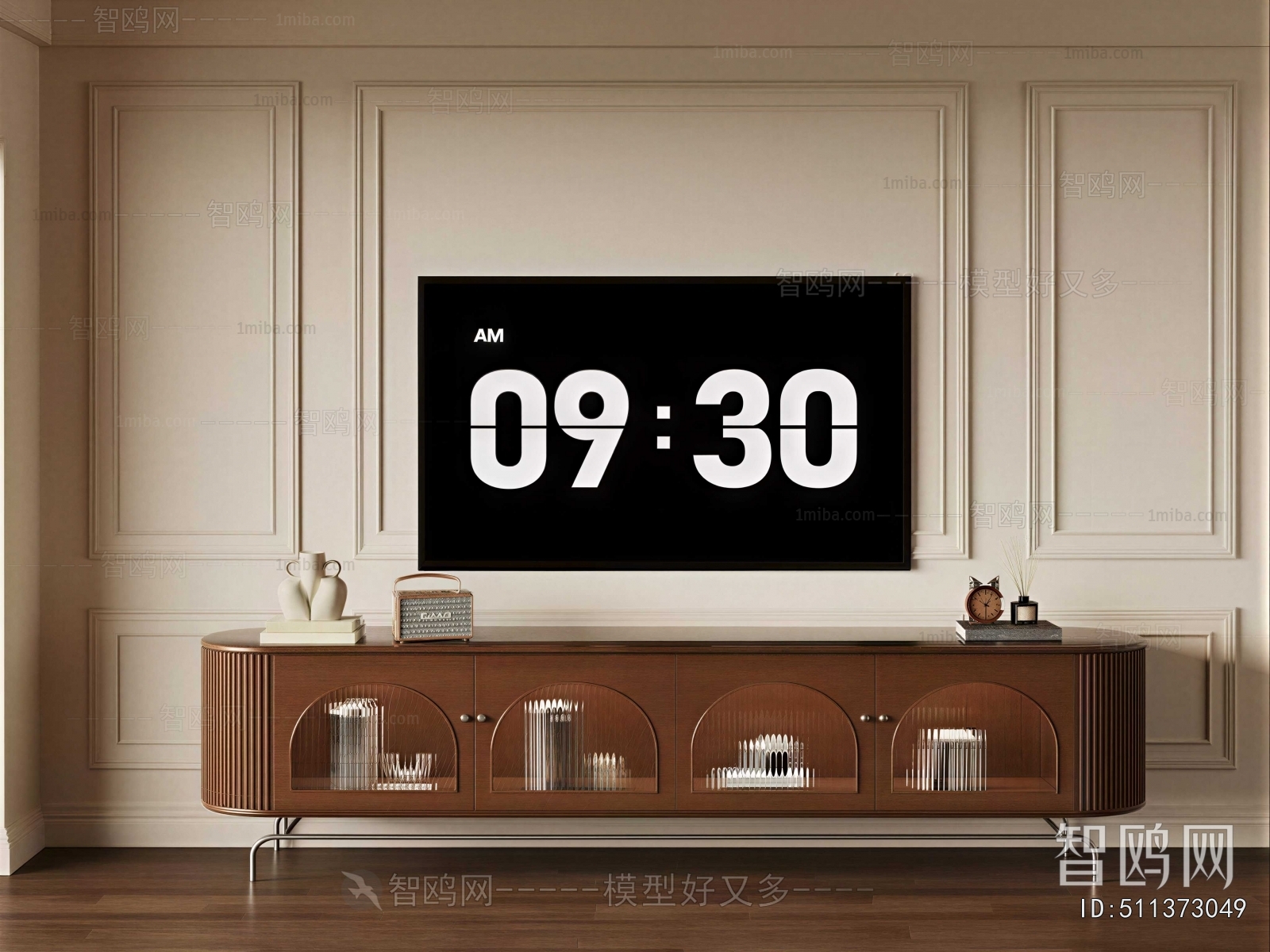 French Style TV Cabinet