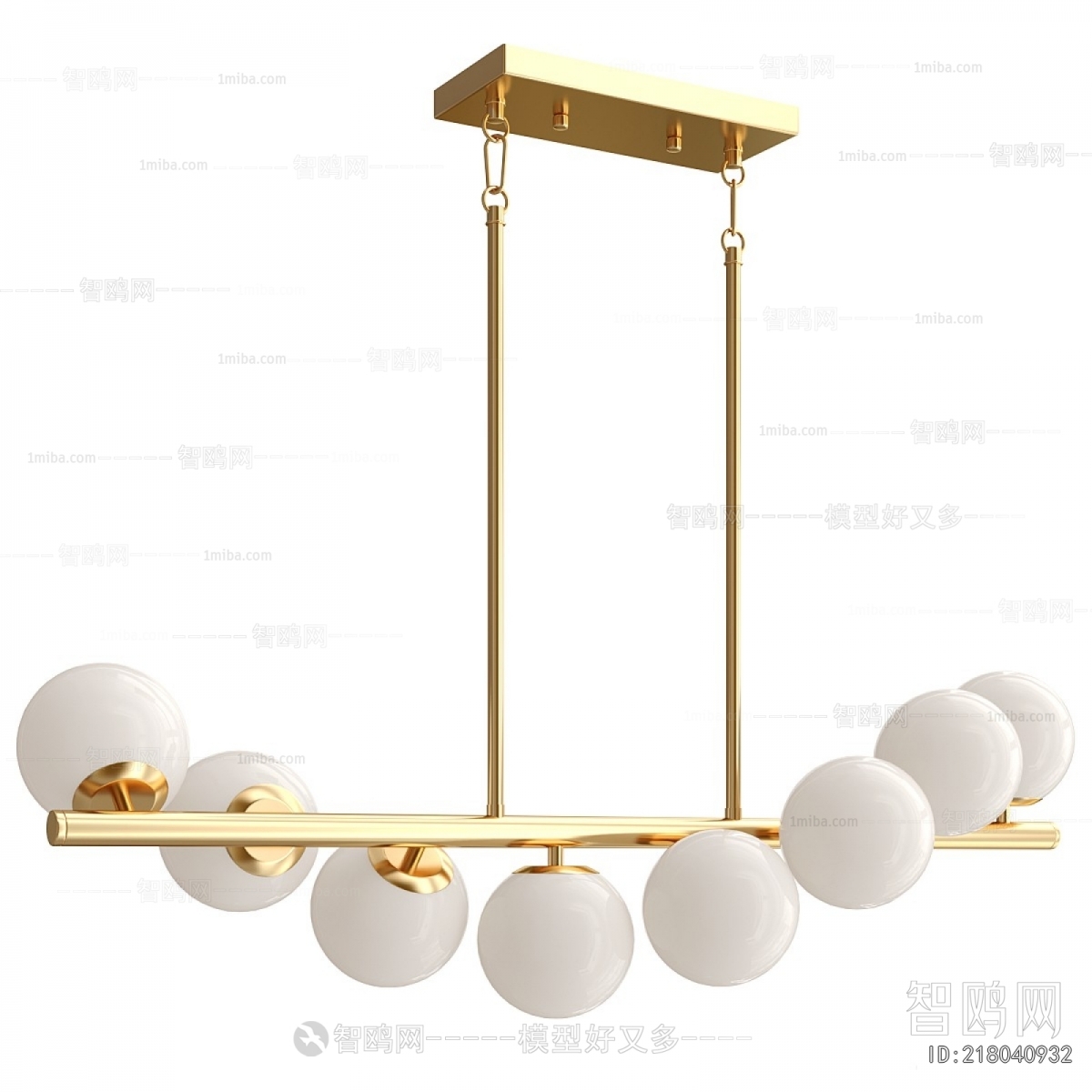 Modern Long Chandelier