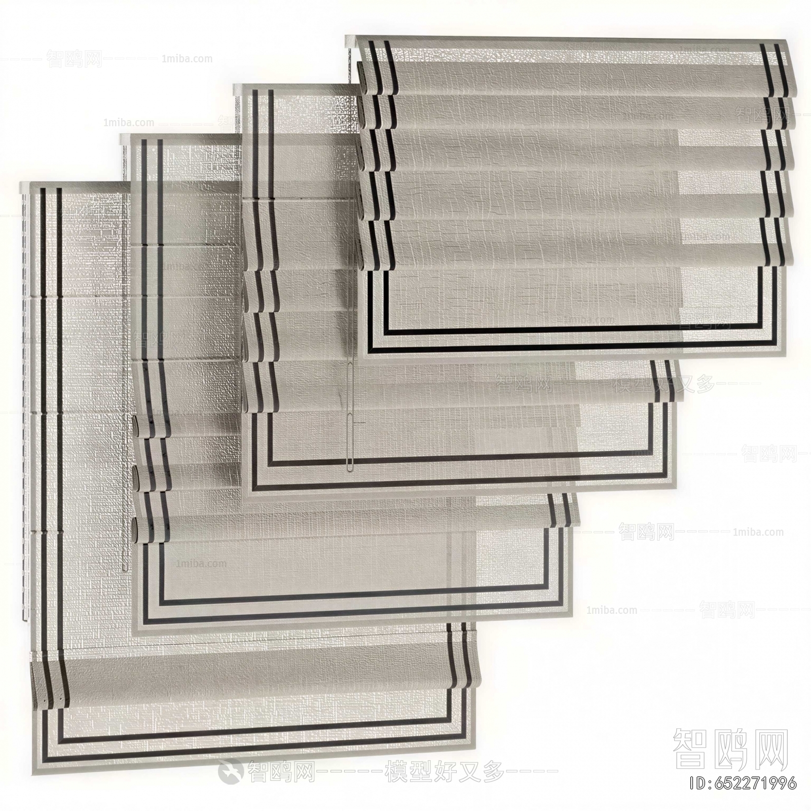 Modern Roman Curtain