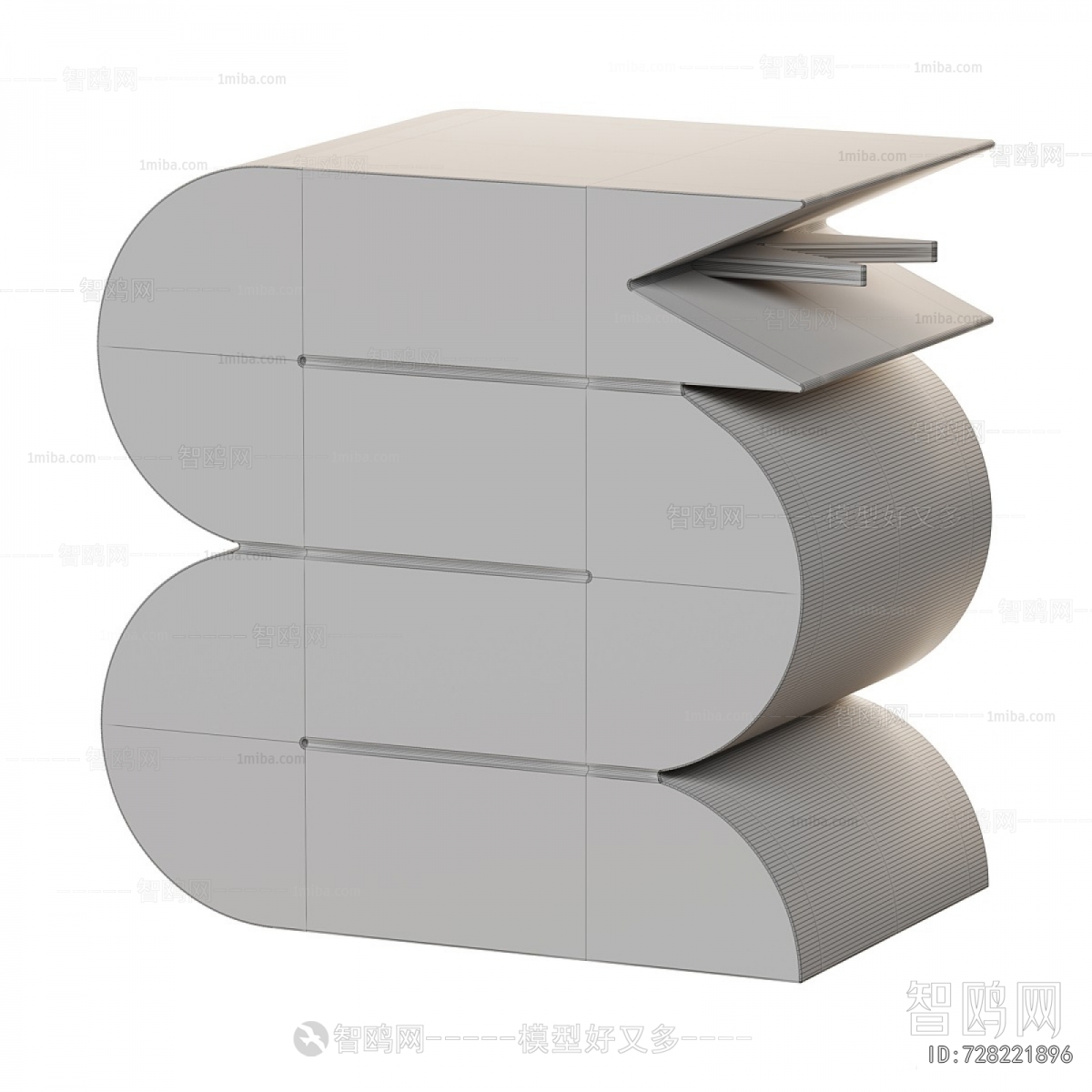 Modern Bedside Cupboard