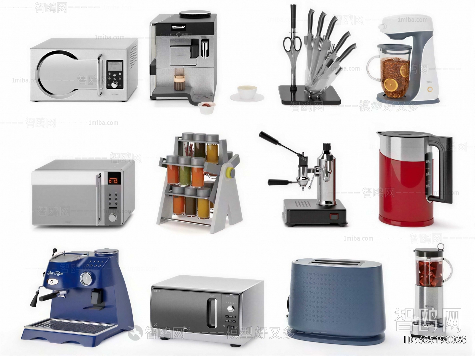 Modern Electric Kitchen Appliances