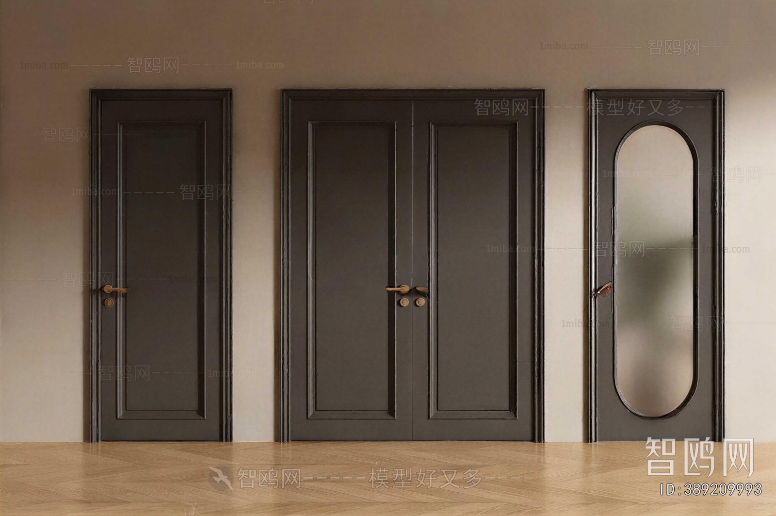 French Style Single Door