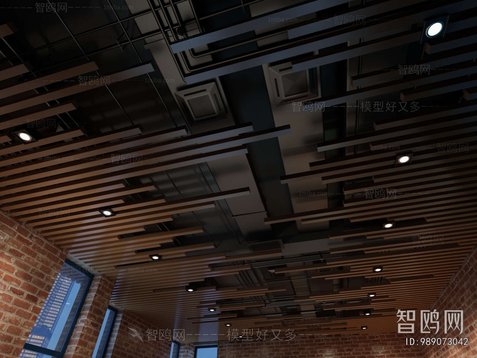 Industrial Style Suspended Ceiling