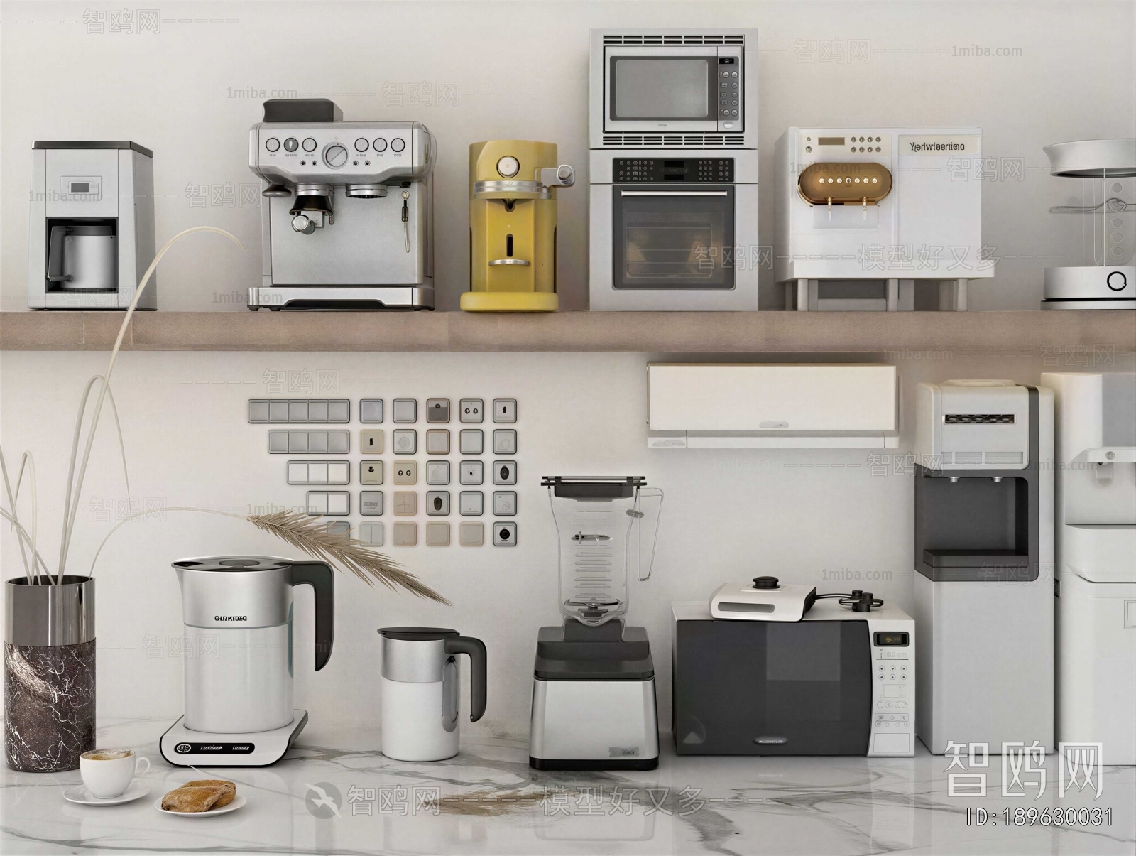 Modern Electric Kitchen Appliances