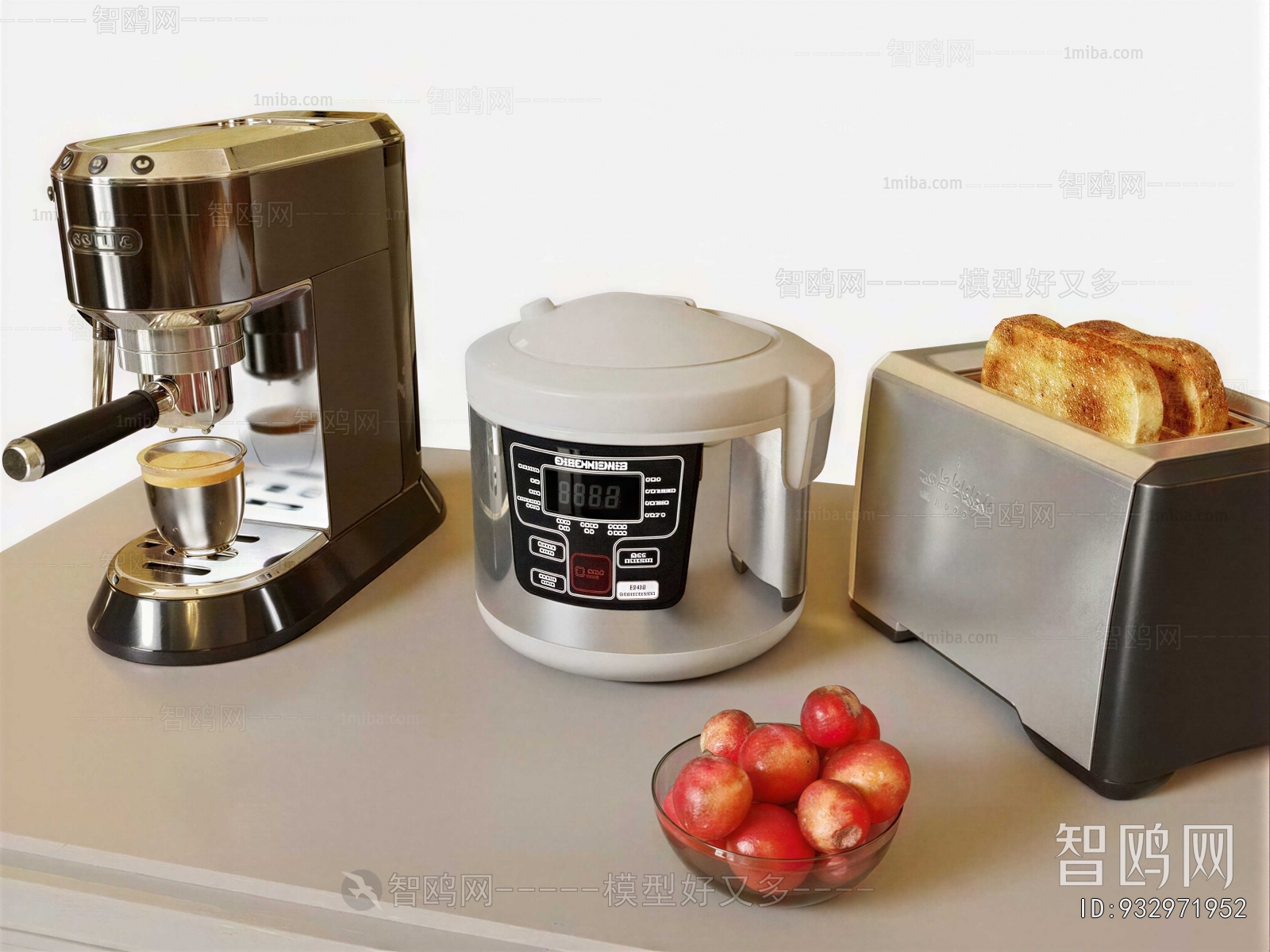 Modern Electric Kitchen Appliances