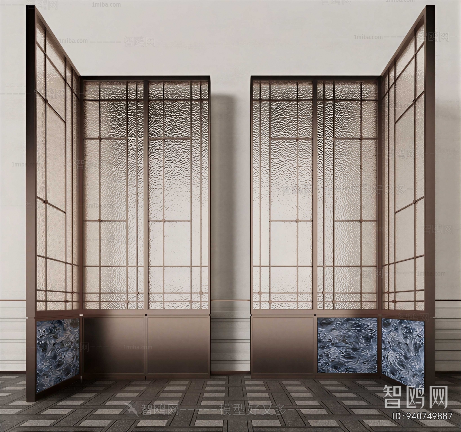 Modern Glass Screen Partition