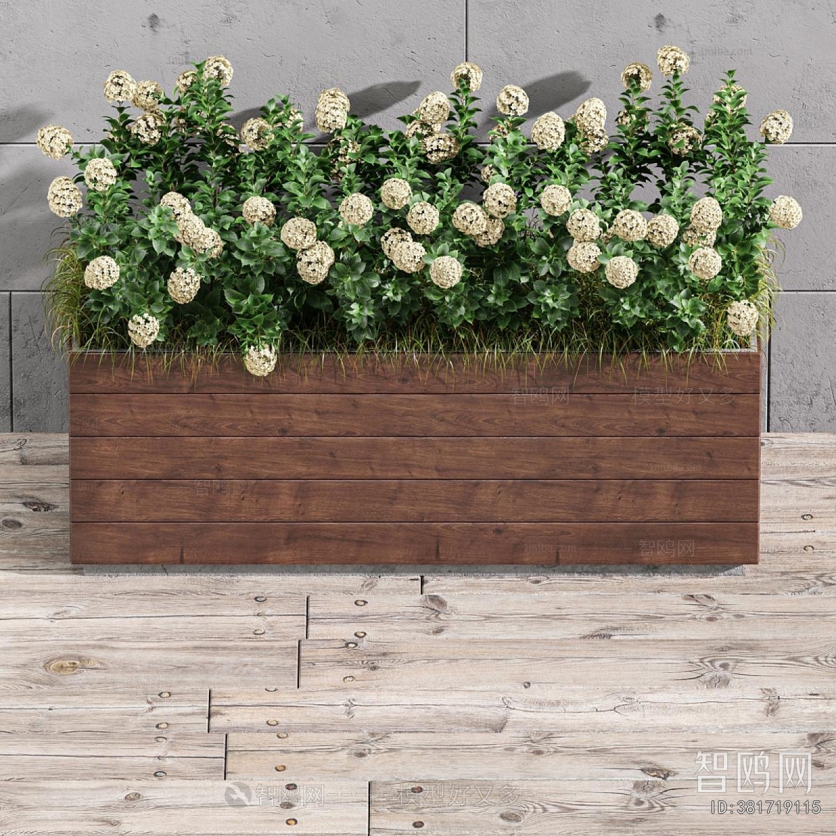 Modern Flower Bed, Flower Bowl, Flower Box