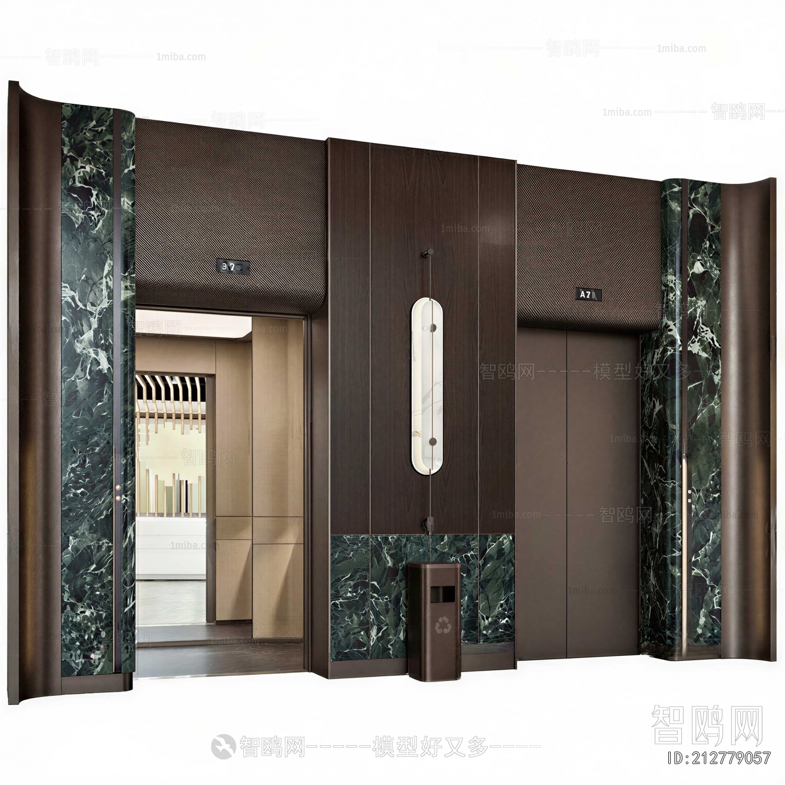 Modern Elevator Hall