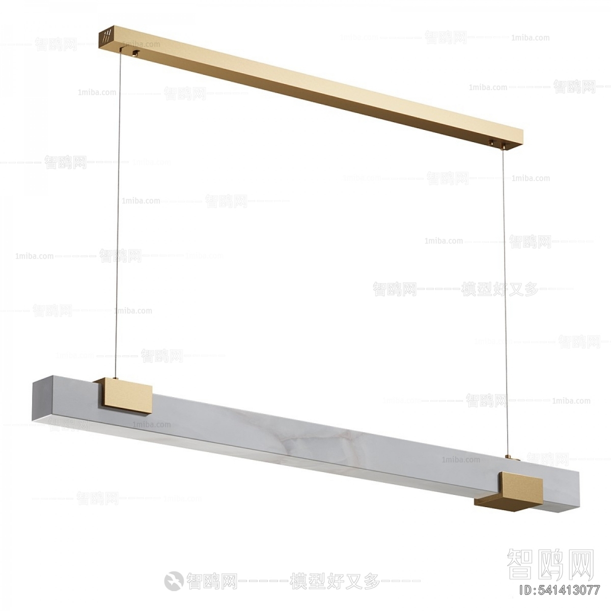 Modern Long Chandelier