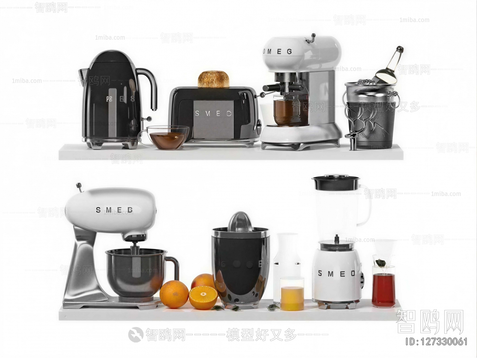 Modern Electric Kitchen Appliances