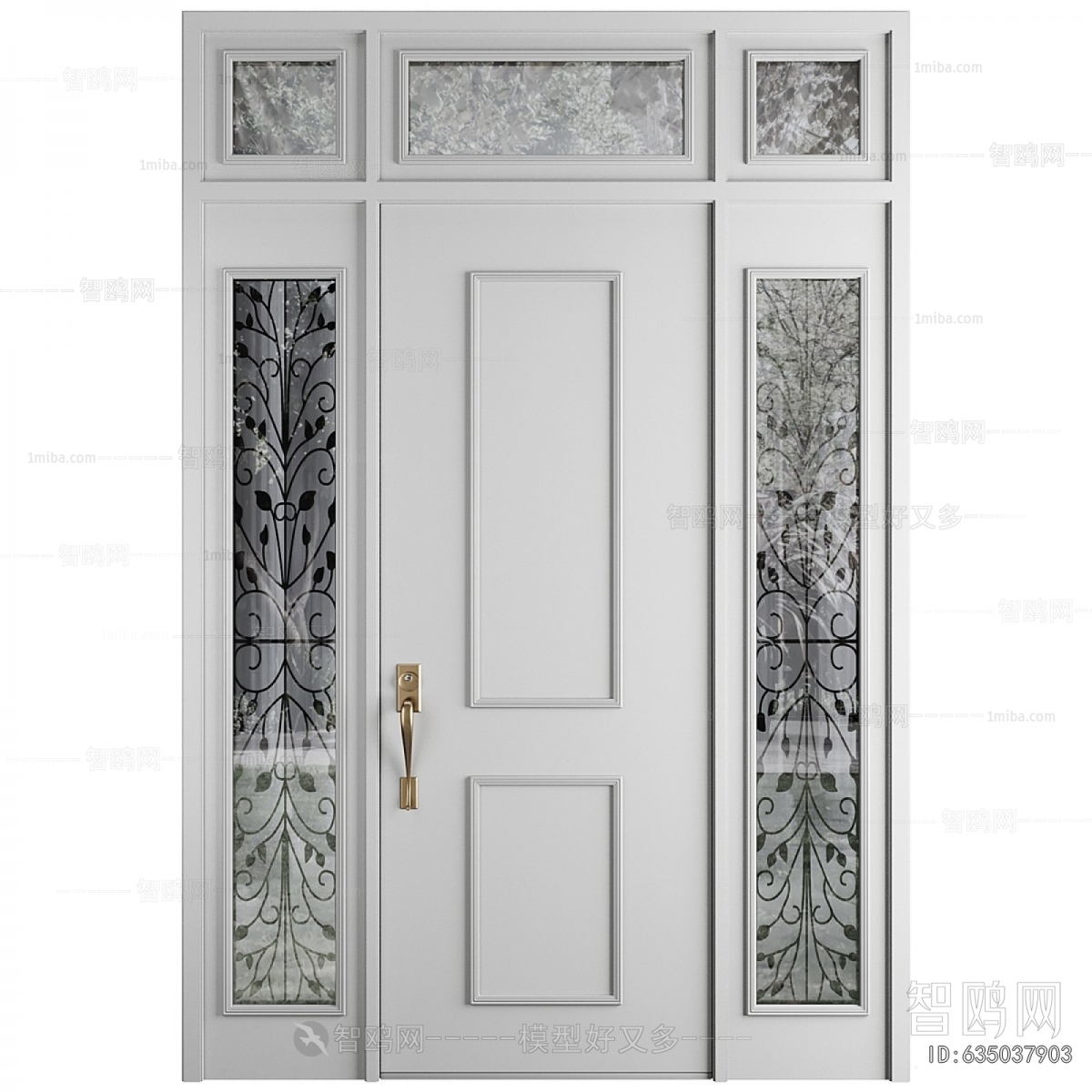 French Style Entrance Door