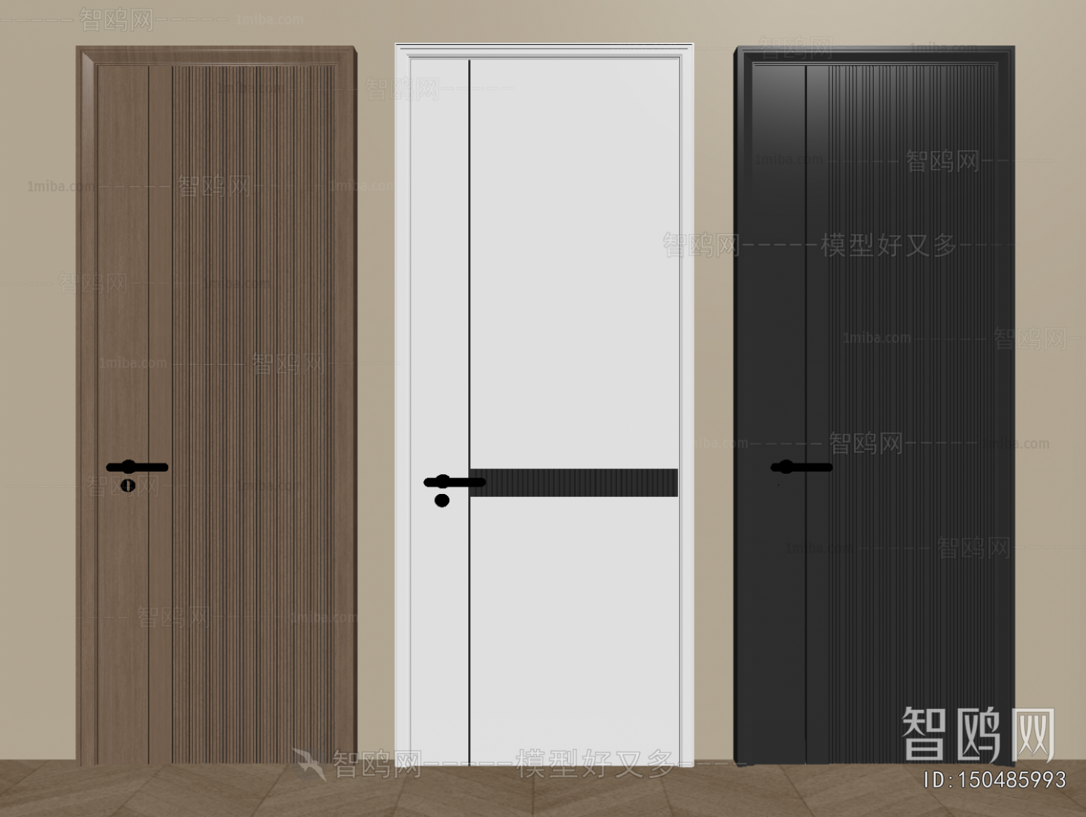 Modern Single Door