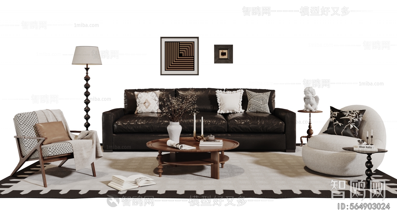 French Style Sofa Combination