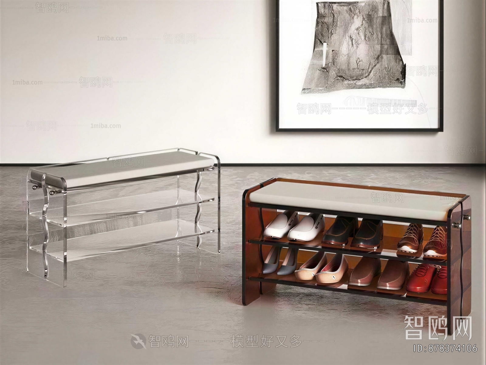 Modern Shoe Cabinet