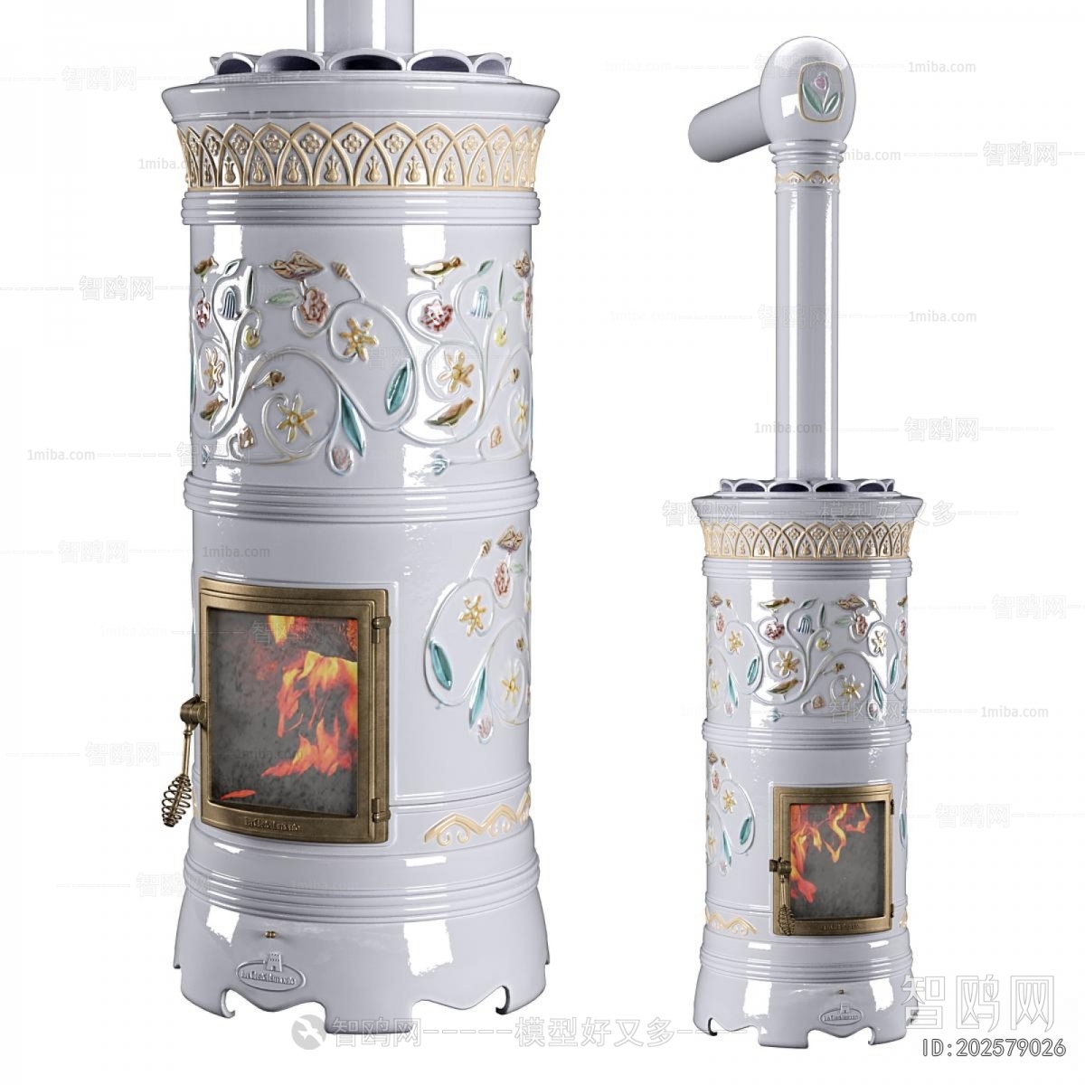 European Style Fireplace