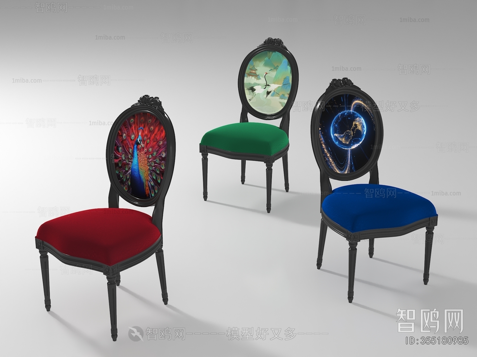 New Chinese Style Dining Chair