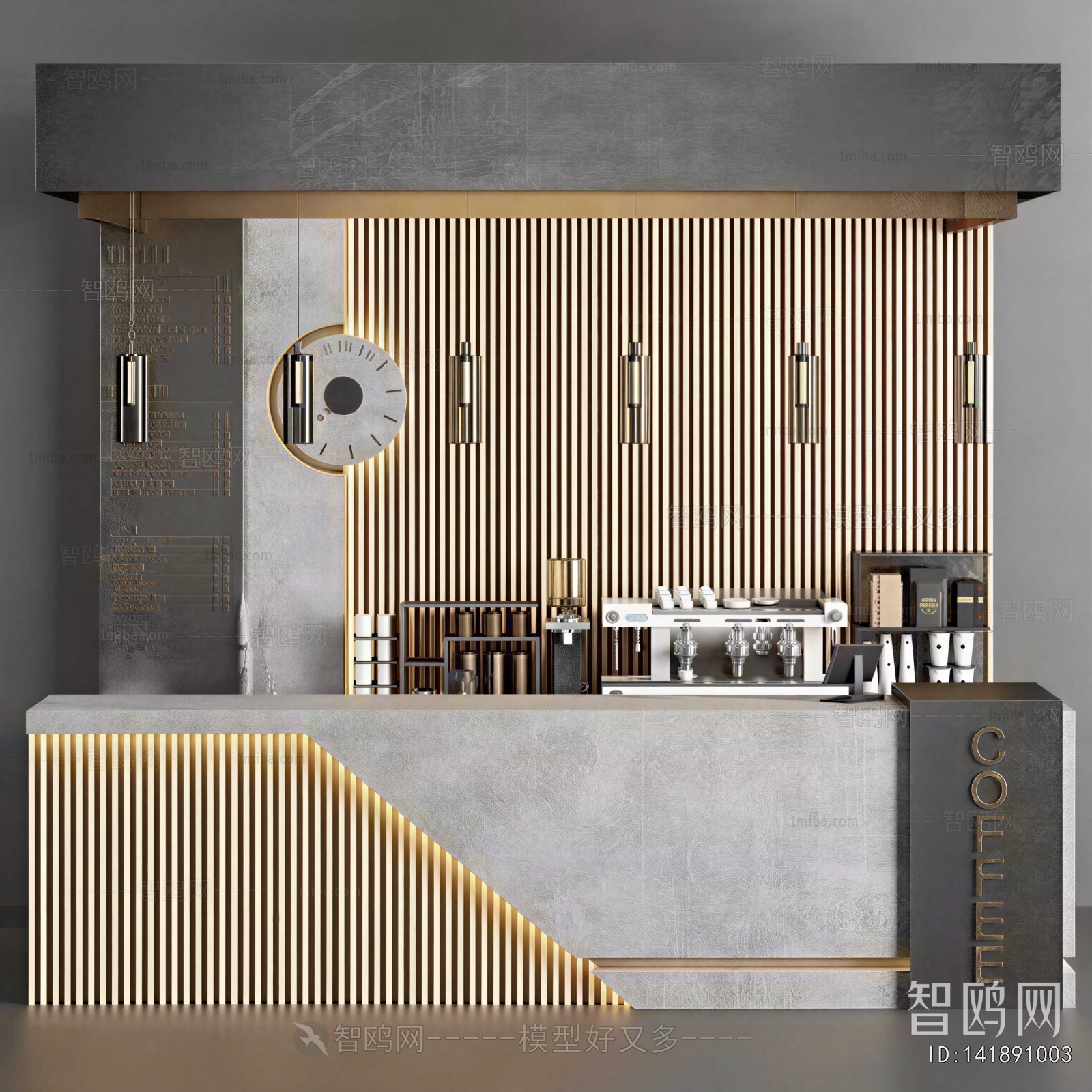 Modern Counter Bar